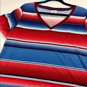 LuLaRoe All American Summer XL Christy